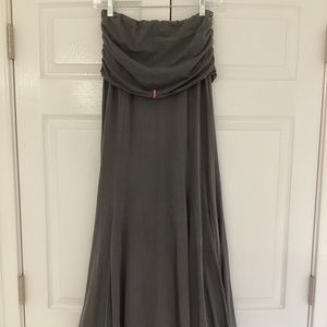 Hard Tail maxi skirt medium grey